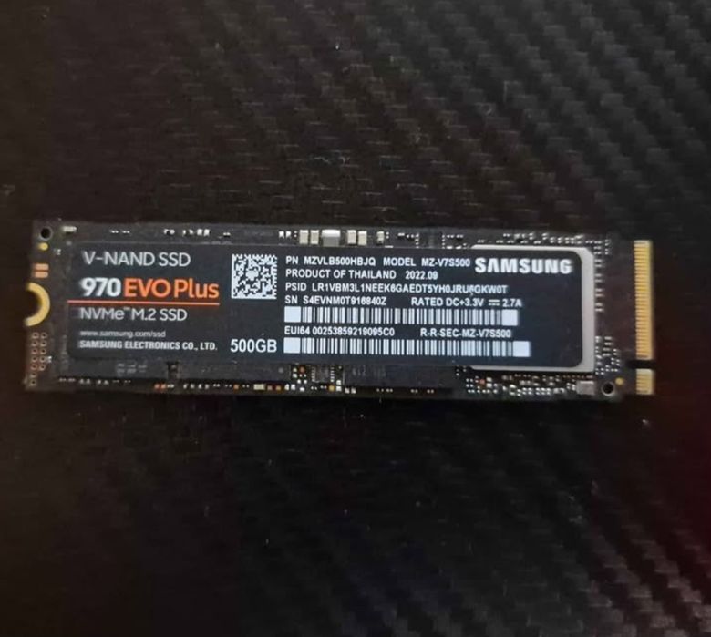 Ssd Samsung 970 Evo Plus 500GB nVME M2