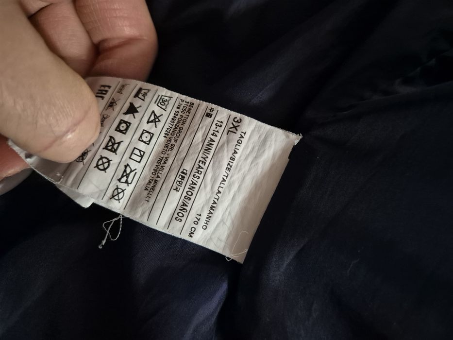 Детско зимно яке Benetton,  размер  13 години