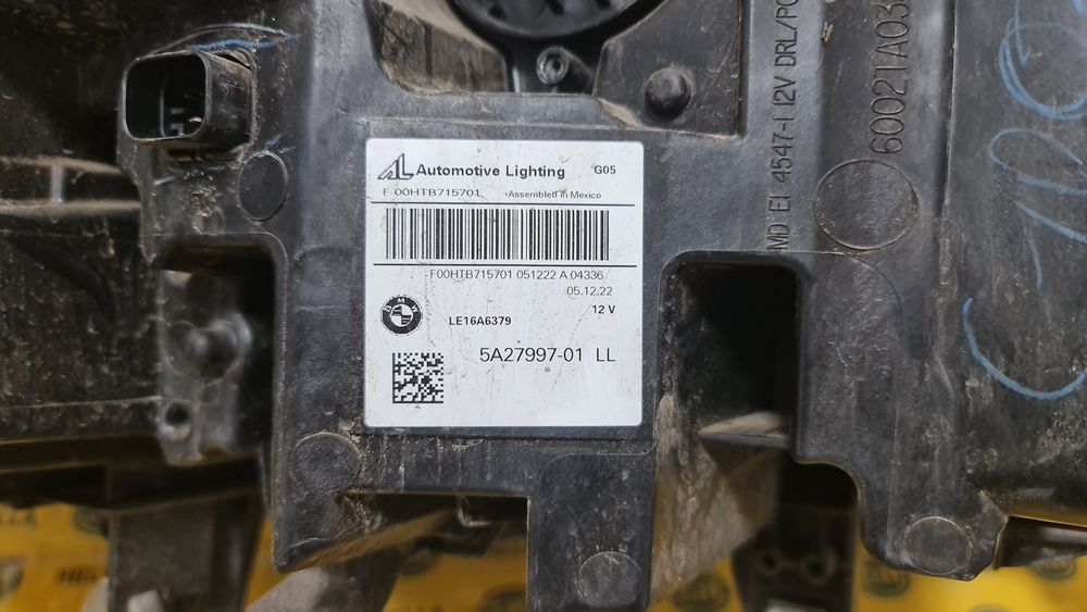 Far faruri full led laser BMW X5 G05 X6 G06 F95 F96 bara aripa armatur