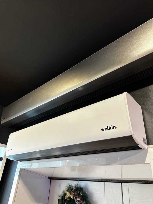 Воздушная завеса для магазина офиса входная Midea Welkin установка