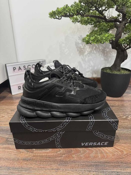 *Reducere* Versace Chain Reaction Black 36-45 ( Verificare Colet)