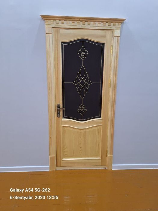 Xiva taxta eshiklar sasna taxtadan ishlangan zaqas bilan yasap beramiz