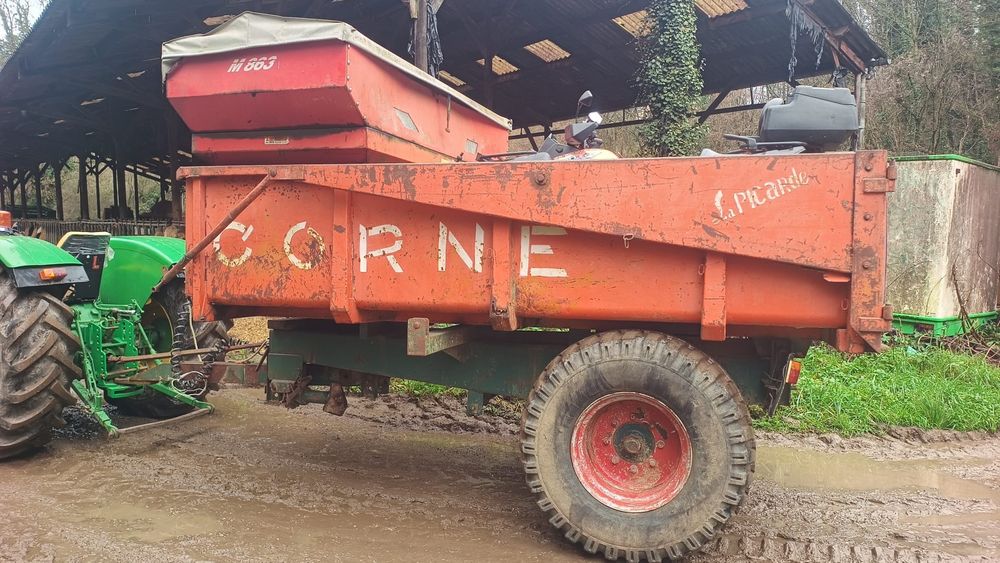 Remorca agricolă 6t basculabila