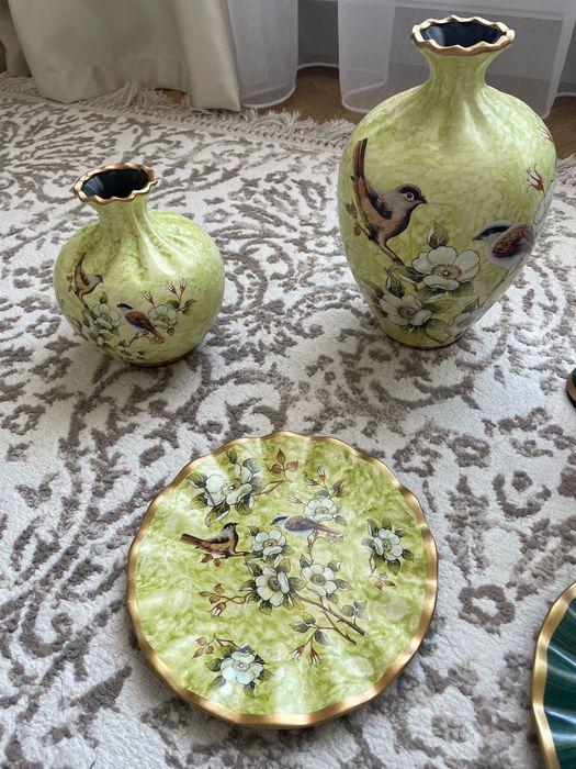 Вазы и тарелки  для декора