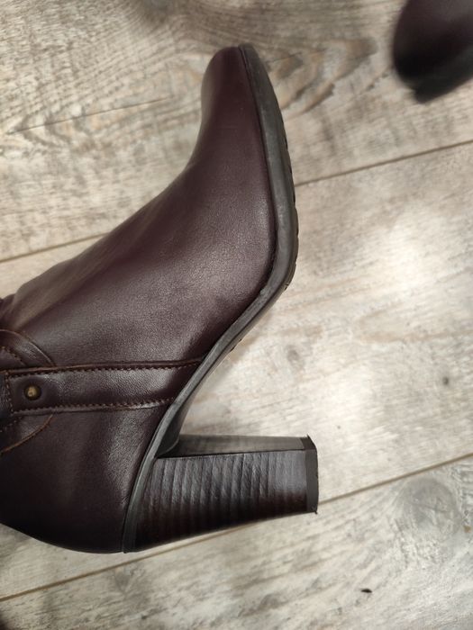 Cizme piele maro