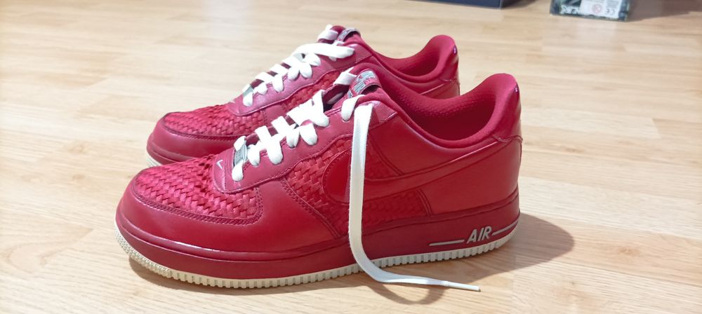 Nike Air Force 1 Low 07 LV8 Woven Gym Red