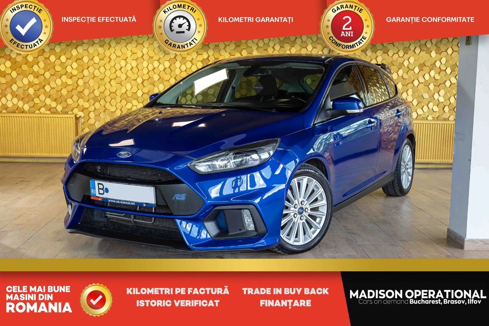 Ford Focus Pachet RS / GPL / Albastru Ultra RS