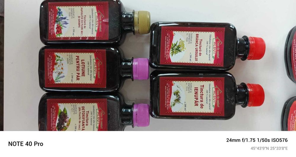 Tincturi 100% naturale pentru afecțiuni