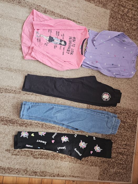 Продавам дрехи ръст 116 за момиче