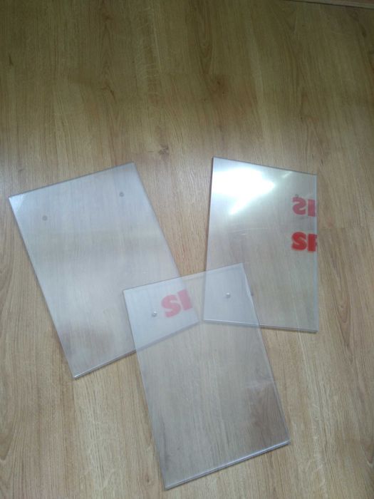 3 бр. стенни поставки за реклами или съобщения - A4 формат