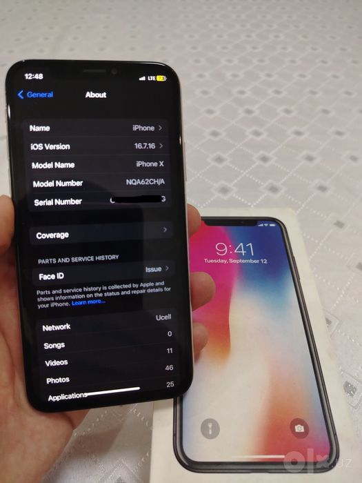 Iphone X 64GB yaxshi