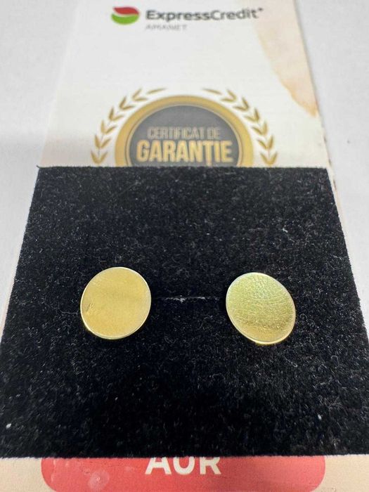 Cercei din aur 14k (69665.1/ 10 Pacurari 1) Garantie 2 ani!