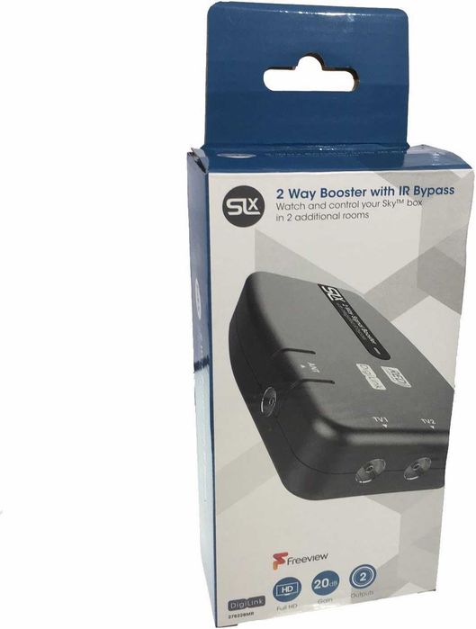 SLx Усилвател на ТВ сигнала, с два изхода 27822BMR