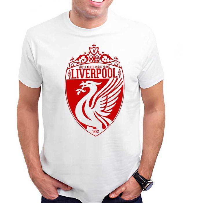 Тениска Ливъпул Liverpool принт печат футболна фланелка фен размери от S-5XL