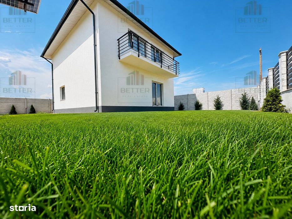 Casă P+1 cu 4 camere, panouri fotovoltaice – Comuna Berceni