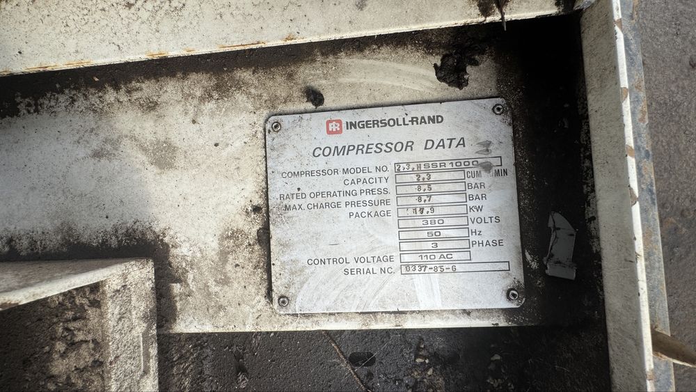 Compresor cu surub Ingersoll Rand