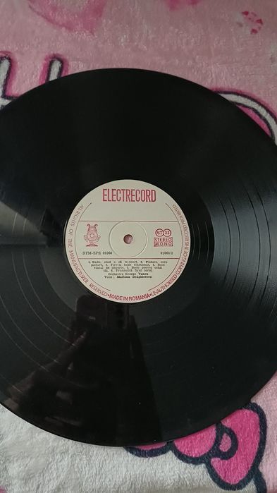 Disc vinil Electrecord Mariana Drăghicescu – „Cernă, Cernă, Apă Lină”