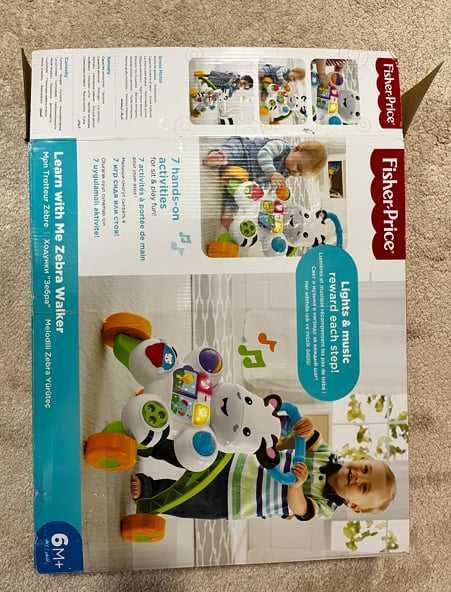 Fisher Price Музикална проходилка ЗЕБРА