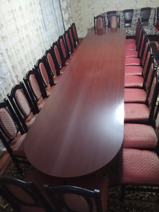 натуральные деревянные стол