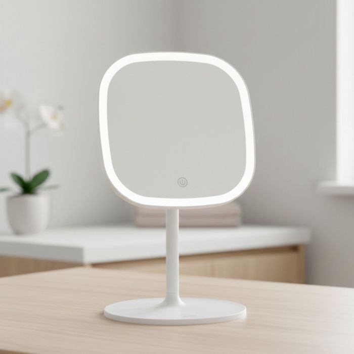 LED козметично огледало за грим Luigi Ferrero FR- 805M 20x20 cm
