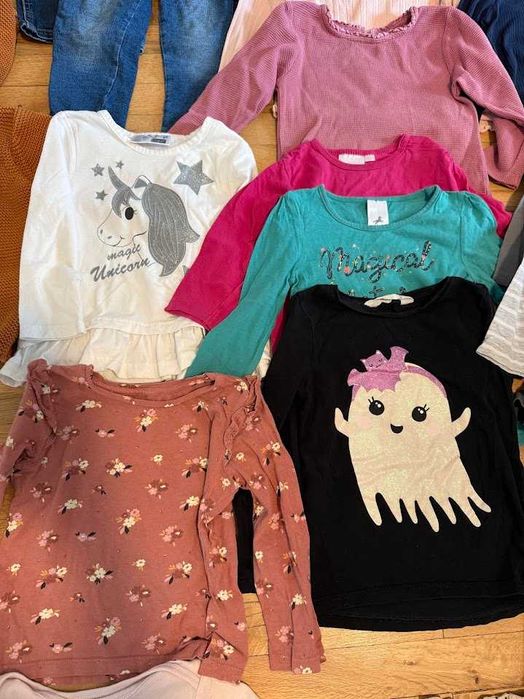 Голям лот дрехи за момиче есен/зима 86/92 - 50+ части 2.80 лв на дреха