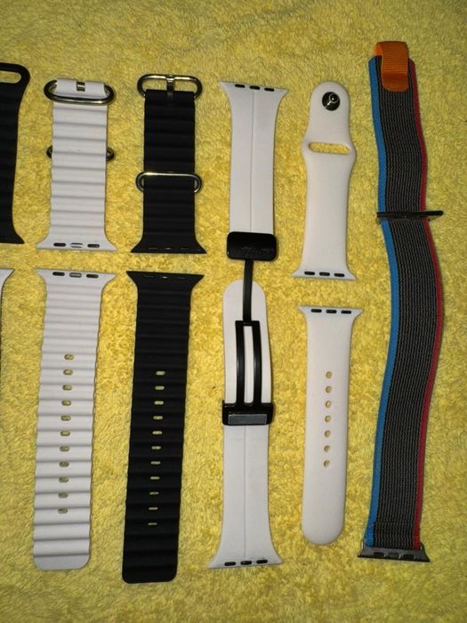 Смарт часы и ориг ремешок эйпл уатч