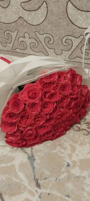 Большой букет б/у