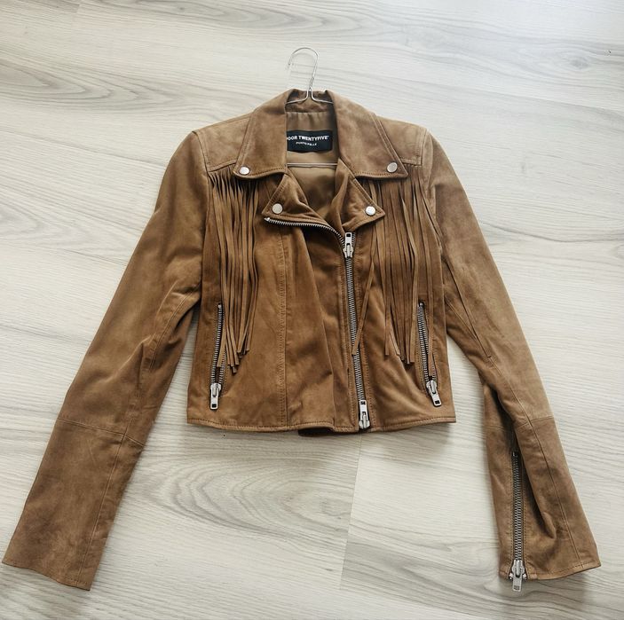 Jacheta din piele 100% naturala-Made in Italy
