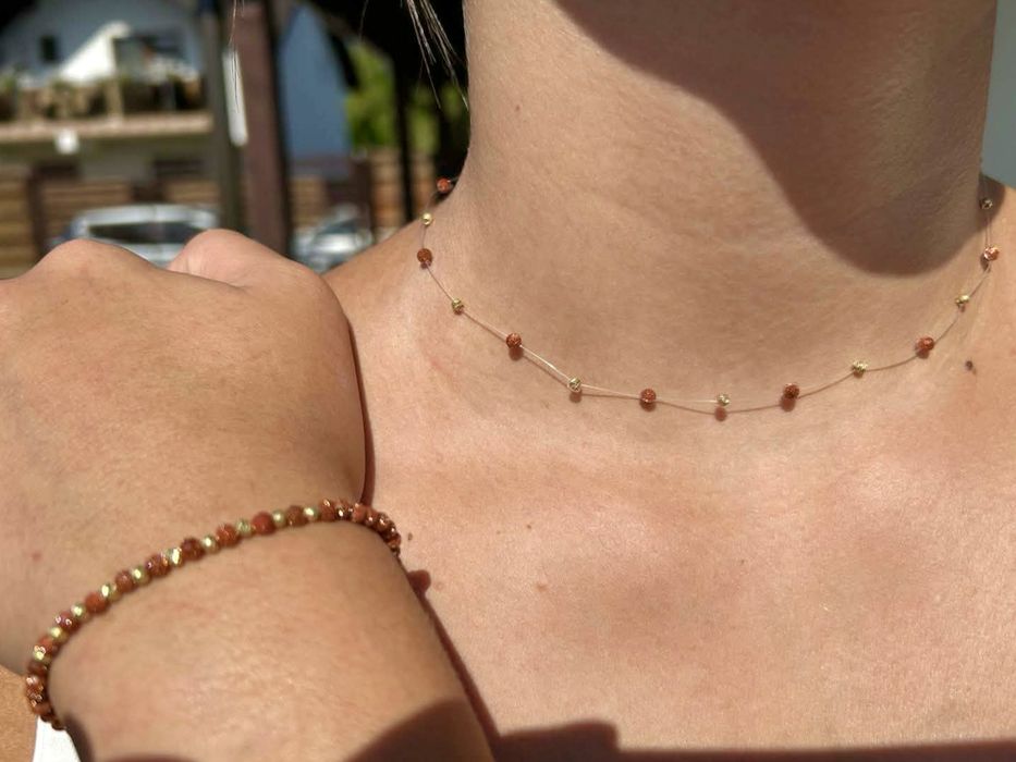 Set colier si bratara accesorii argint