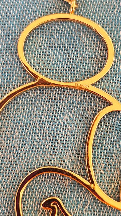 Обици, позлата 18к, Disney