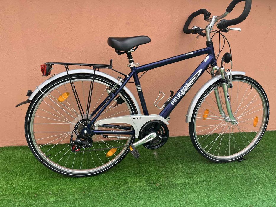 Като Нов Алуминиев Велосипед  PEGEOT 28цола 7х3 Внос Германия