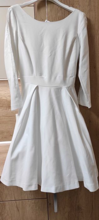 НОВА прекрасна бяла рокля La Redoute