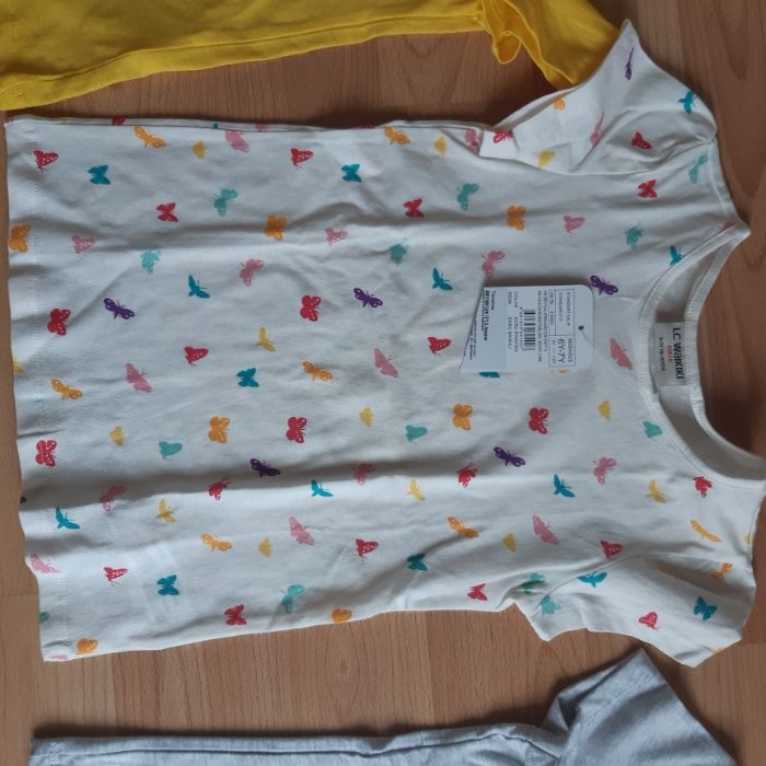 Дрешки и летни пижами размер 110/116 см.