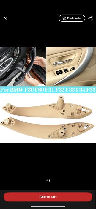 Maner Usa Stanga Dreapta Bej BMW F30 F21 F32 F34 F36