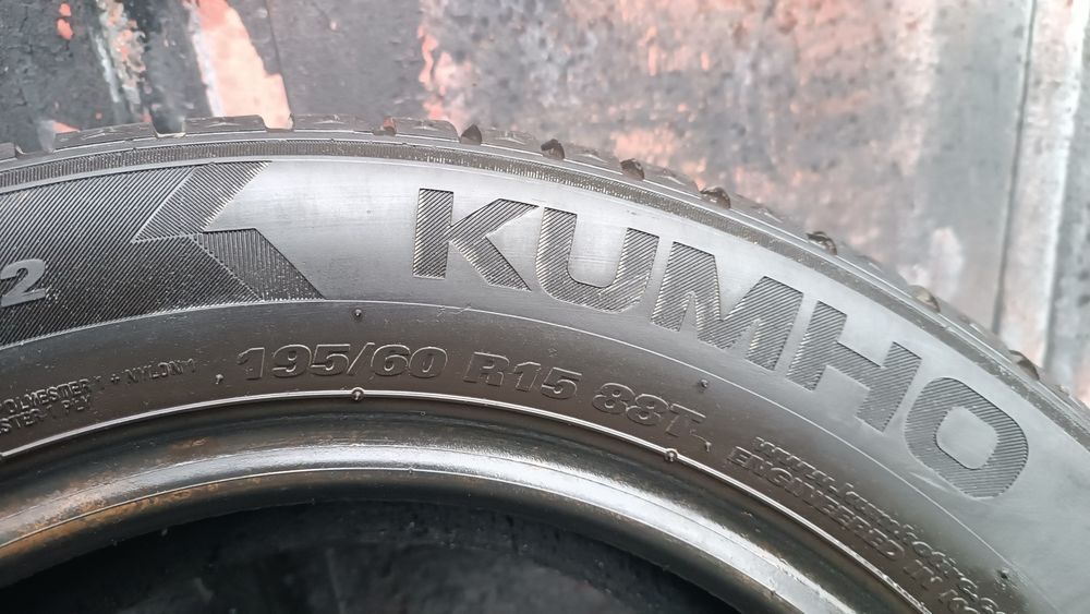 195/60/15 Kumho Дот 3022