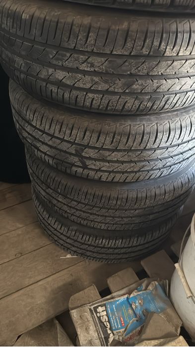 Летний резина вместе с дисками