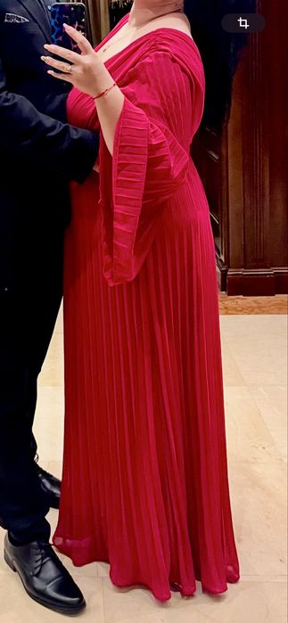 Rochie eleganta rosie