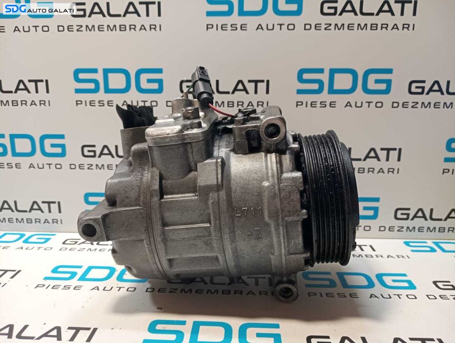 Compresor AC Aer Conditionat Clima Mercedes Clasa E Class W211 E200 E220 2.2 CDI 2001 - 2009 Cod A0012301411 GE447220-9332 [2827]