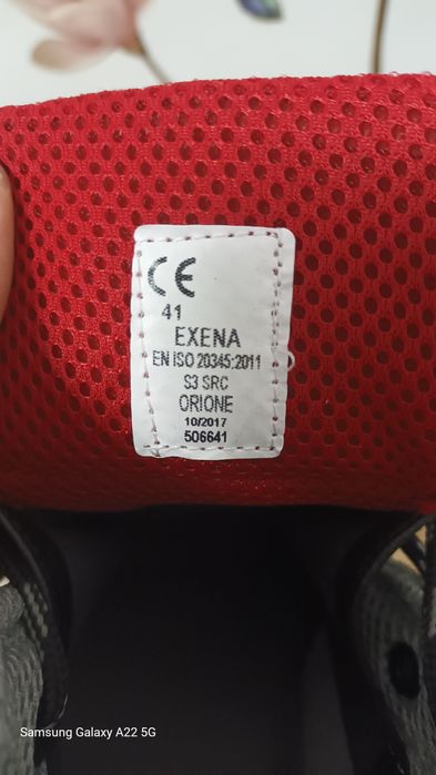 Bocanci de lucru cu protectie exena