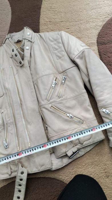 Geacă  moto piele retro