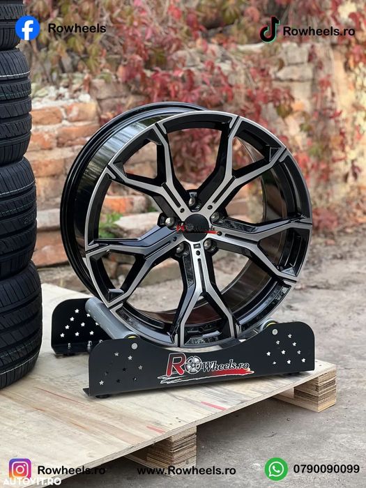 Jante BMW R21 X5 X6 E70 E71 F15 F16 F85 F86 anvelope vara/iarna 285-35-21-325-30-21 roti complete R21 cu anvelope vara/iarna