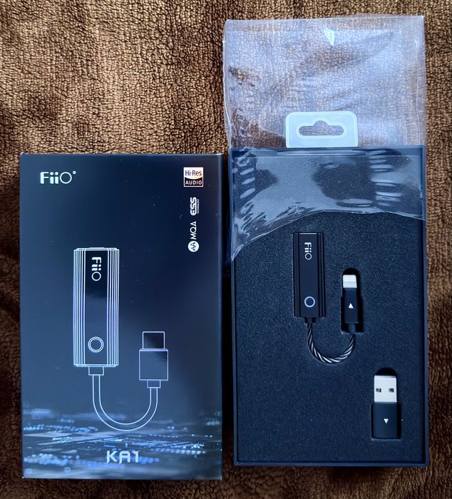 DAC Fiio KA1 Lightning MQA – sunet Hi-Fi pentru iPhone