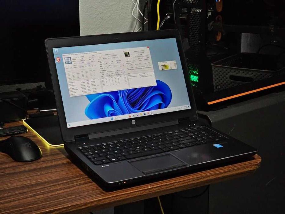 WorkStation Hp Zbook Intel Core i7 4810MQ 28GB Ram SSD+HDD