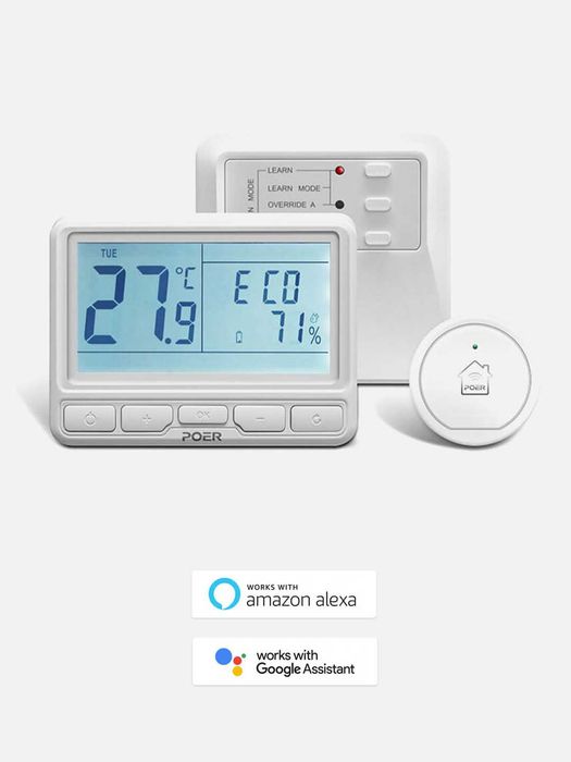 Беспроводной термостат. Экономия газа 30%. Контроль по WiFi.