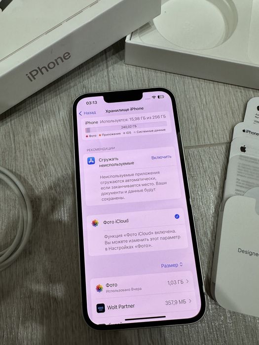 Iphone 13 256gb 100%