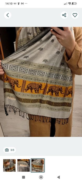 Eșarfă Cașmir  Pashmina
