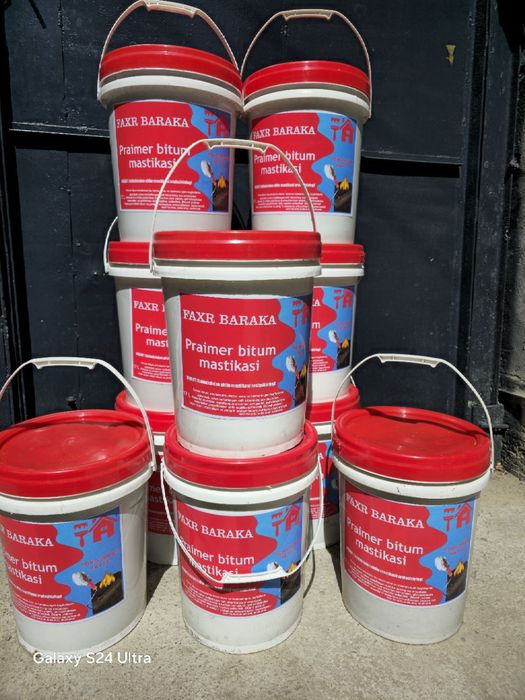 Мастика битумная ПРАЙМЕР изоляция для фундамента