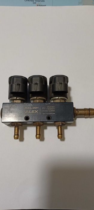 Газова рейка RAIL-001 ALEX