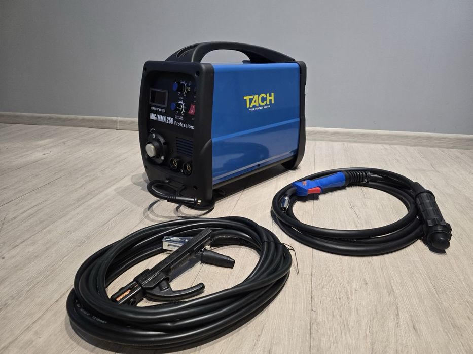 Комбиниран телоподаващ апарат и електрожен TACH MIG/MMA 250