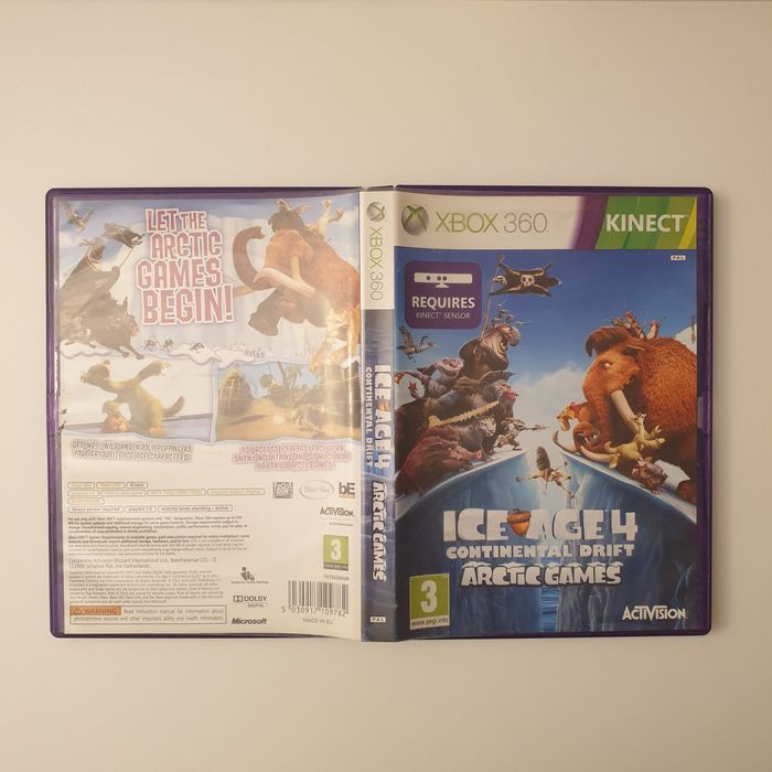 Ice Age 4 Continental Drift Arctic Games Kinect Xbox 360